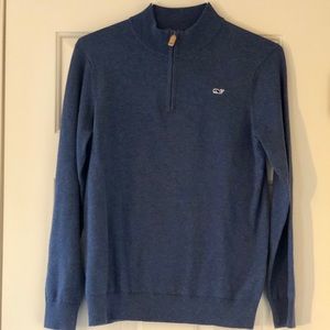 Boy XL (20) Vineyard Vines Quarter Zip Sweater
